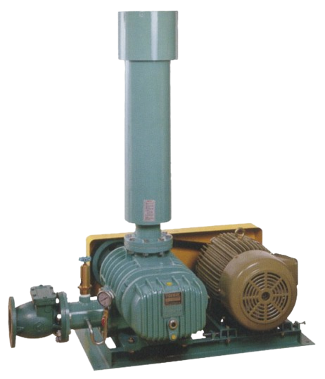 TIDEWAY ROOTS BLOWER TWS100 W/O MOTOR C/W ACCESSORIES, Orifice Diameter 40-300mm (1.5"-12")